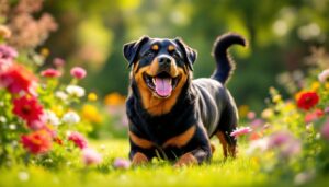 What is the average life expectancy of a Rottweiler?