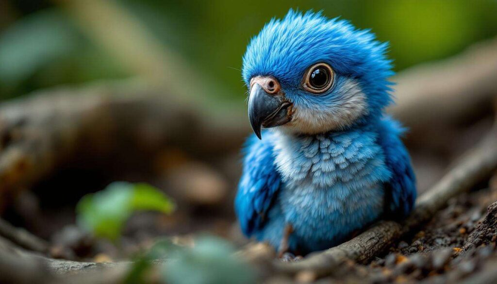Incredibly Rare Spix’s Macaw Chick Hatches, offering New Hope for Species Survival Worldwide