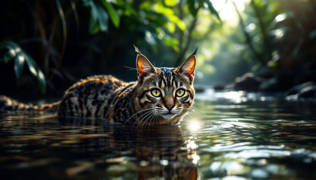 Meet The Fishing Cat: The World’s Most Aquatic Feline Doesn’t Fear Bath Time