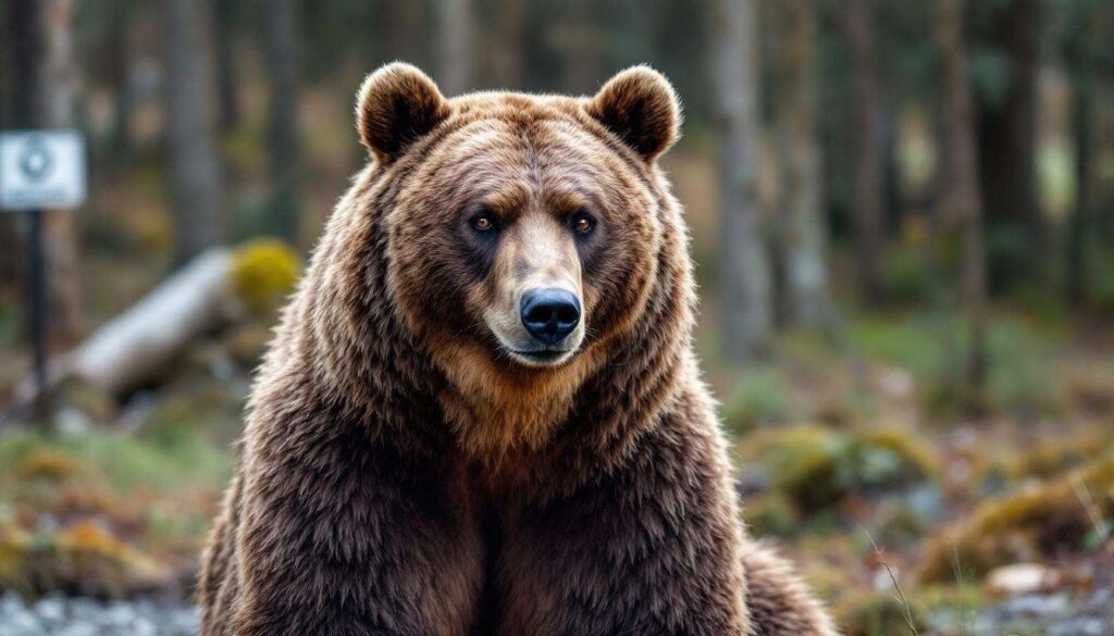 Italian brown bears are less aggressive than others, partly thanks to living near humans
