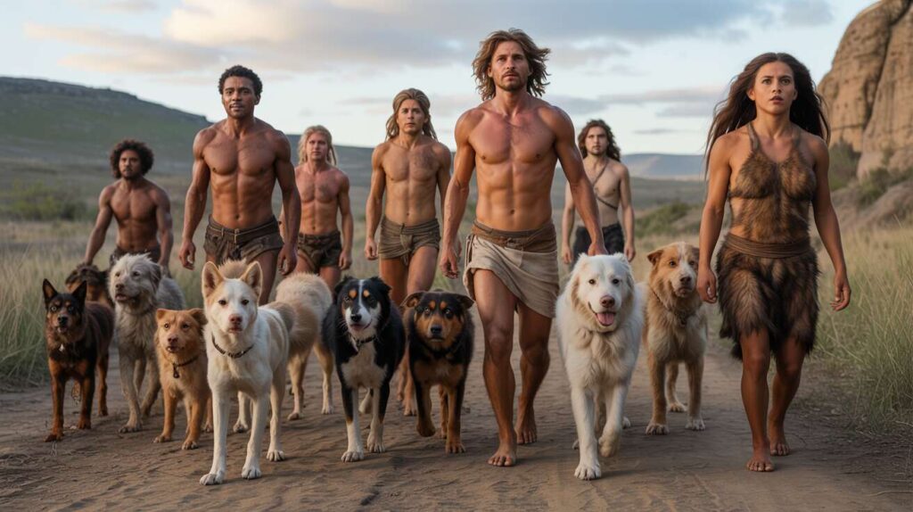 Dogs 10,000 years ago roamed with bands of humans and came in all shapes and sizes